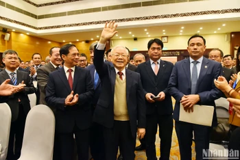 Tổng Bí thư Nguyễn Phú Trọng dự phiên khai mạc Hội nghị Ngoại giao lần thứ 32.