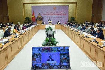 Quang cảnh hội nghị toàn quốc về phát triển các ngành công nghiệp văn hóa Việt Nam.