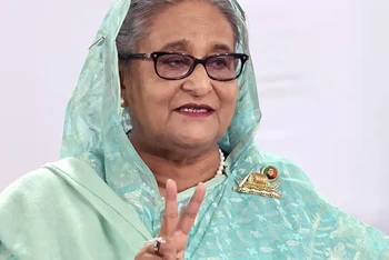 Điện mừng Thủ tướng nước Cộng hòa Nhân dân Bangladesh