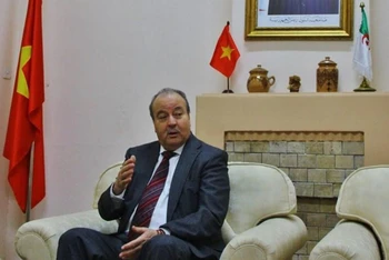 Đại sứ Algeria tại Việt Nam, Ngài Abdelhamid Boubazine. (Ảnh: TTXVN)