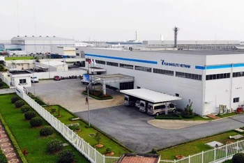 Khu công nghiệp Thăng Long II, tỉnh Hưng Yên tiếp nhận nhiều dự án đầu tư nước ngoài.