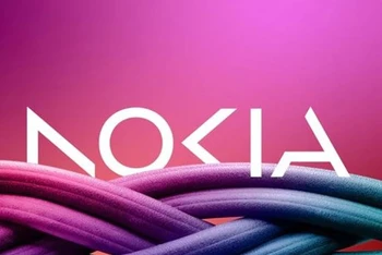 Logo mới bao gồm 5 hình dạng khác nhau tạo thành chữ NOKIA. (Nguồn: NDTV)
