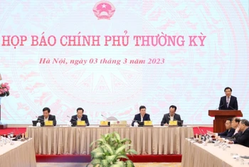 Quang cảnh cuộc họp. Ảnh: VGP