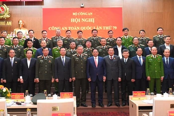 [Ảnh] Thủ tướng Phạm Minh Chính dự Hội nghị Công an toàn quốc lần thứ 79