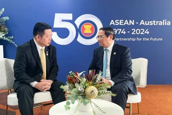Thủ tướng Phạm Minh Chính tiếp xúc song phương tại Hội nghị Cấp cao đặc biệt ASEAN-Australia