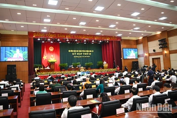 [Ảnh] Chủ tịch Quốc hội Trần Thanh Mẫn dự khai mạc Kỳ họp thứ 18, Hội đồng nhân dân thành phố Hải Phòng khóa 16