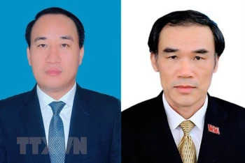 Ông Nguyễn Xuân Thanh (trái) và ông Nguyễn Văn Hải (Ảnh: TTXVN)
