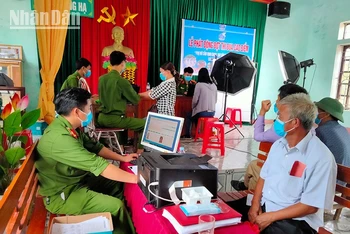 Hà Tĩnh là tỉnh thứ hai toàn quốc hoàn thành cấp căn cước công dân cho người đủ điều kiện.