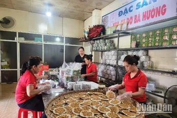 Sản phẩm kẹo cu đơ Bà Hường (Hương Sơn) được xuất khẩu sang thị trường các nước châu Âu.