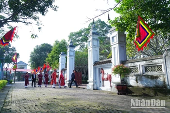 Đền thờ Uy viễn tướng công Nguyễn Công Trứ tại huyện Nghi Xuân, Hà Tĩnh.