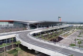 Nhà ga Cảng hành không quốc tế Vân Đồn, Quảng Ninh.