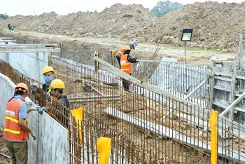 Khu công nghiệp bắc Tiền Phong (thị xã Quảng Yên) đang thu hút nhiều dự án của các nhà đầu tư thứ cấp.