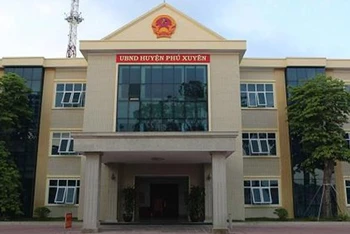 Trụ sở Ủy ban nhân dân huyện Phú Xuyên, Hà Nội. (Ảnh: internet)