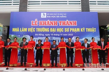 Đại học Đà Nẵng khánh thành và đưa vào sử dụng 2 công trình được đầu tư với tổng kinh phí hơn 180 tỷ đồng.