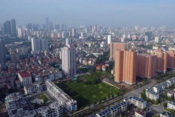 Thủ đô Hà Nội ngày càng khang trang, hiện đại. (Ảnh: Duy Linh)