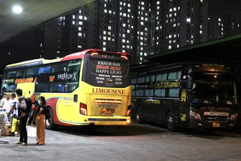 Xe ô-tô khách giường nằm không được lưu thông vào nội đô Thành phố Hồ Chí Minh từ ngày 10/1/2023.