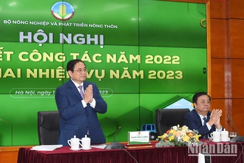Thủ tướng Phạm Minh Chính tại hội nghị.