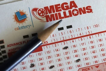 Một người chơi may mắn đã trúng giải Độc đắc xổ số Mega Millions với trị giá giải thưởng 1,58 tỷ USD. (Ảnh: Getty Images/TTXVN)