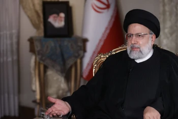 Tổng thống Iran Ebrahim Raisi. (Ảnh: AFP/TTXVN)