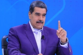 Tổng thống Venezuela Nicolas Maduro. Ảnh: IRNA/TTXVN