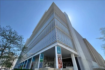 Trụ sở Ngân hàng Thế giới (WB) ở Washington, DC, Mỹ. (Ảnh: AFP/TTXVN)