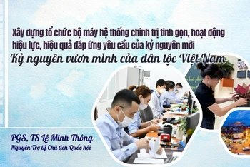 Xây dựng tổ chức bộ máy hệ thống chính trị tinh gọn, hoạt động hiệu lực, hiệu quả đáp ứng yêu cầu của kỷ nguyên mới - kỷ nguyên vươn mình của dân tộc Việt Nam