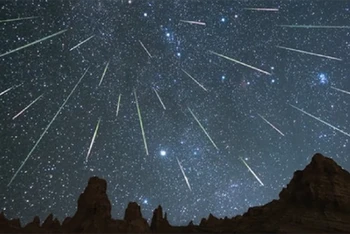 Cơ hội chiêm ngưỡng mưa sao băng Geminids vào rạng sáng 14/12