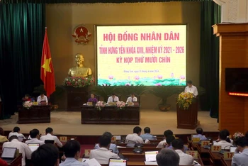 Kỳ họp thứ 19 Hội đồng nhân dân tỉnh Hưng Yên khóa XVII, nhiệm kỳ 2021-2026 thông qua Quy hoạch tỉnh Hưng Yên thời kỳ 2021-2030, tầm nhìn đến năm 2050.