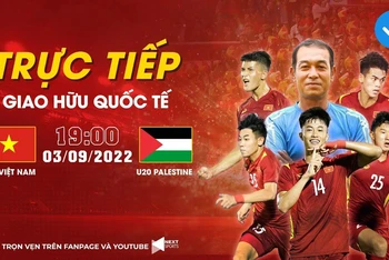 Link trực tiếp: U20 Việt Nam - U20 Palestine: Chờ đợi đôi công hấp dẫn 