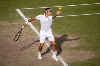 Huyền thoại quần vợt người Thụy Sĩ Roger Federer chính thức tuyên bố sẽ giải nghệ sau khi kết thúc Laver Cup 2022. (Ảnh: Reuters)