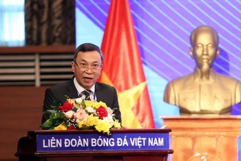 Ông Trần Quốc Tuấn – Chủ tịch VFF khóa IX (nhiệm kỳ 2022-2026). (Ảnh: VFF)