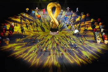 World Cup 2022 chính thức khai mạc. (Ảnh: Reuters)