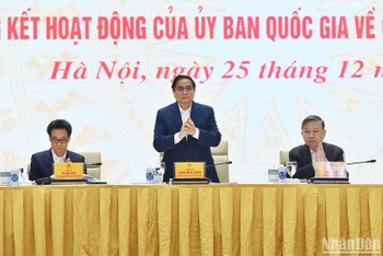 [Ảnh] Thủ tướng Phạm Minh Chính chủ trì Hội nghị sơ kết Đề án 06 về dữ liệu dân cư và xác thực điện tử