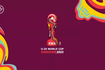 Biểu tượng U20 World Cup 2023 ban đầu dự kiến diễn ra tại Indonesia. (Ảnh: FIFA)