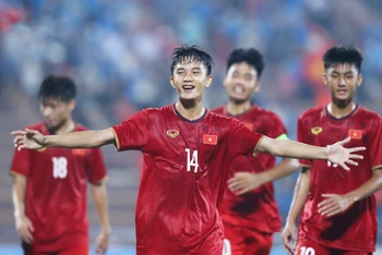 U17 Việt Nam xuất sắc vượt qua vòng loại U17 châu Á 2023 với 3 trận toàn thắng để tiến tới vòng chung kết. (Ảnh: Duy Đức)
