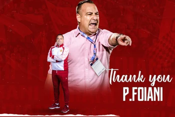 CLB gửi lời cảm ơn đến HLV Paulo Foiani trong quãng thời gian ông đã làm việc và cống hiến với đội bóng. (Ảnh: CAHN FC)