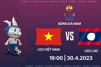 Trực tiếp bóng đá nam SEA Games 32: U22 Việt Nam gặp U22 Lào