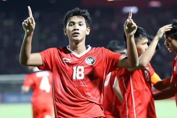 U22 Indonesia đánh bại chủ nhà U22 Campuchia với tỷ số 2-1. 