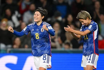 Đội tuyển nữ Nhật Bản thắng đội tuyển nữ Costa Rica 2-0. (Ảnh: Getty)