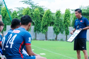 Sau giải vô địch U23 Đông Nam Á 2023, huấn luyện viên Hoàng Anh Tuấn và các học trò tại đội tuyển Olympic Việt Nam hướng đến mục tiêu tiếp theo là ASIAD 19. (Ảnh: VFF)