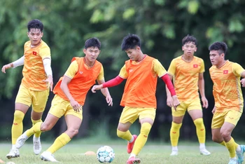 Đội tuyển U19 Việt Nam sẽ bắt đầu ra sân tập luyện vào ngày 17/5. (Ảnh: VFF)