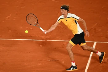 Alexander Zverev tiếp tục có được phong độ cao trên sân đất nện. (Ảnh: ATP)