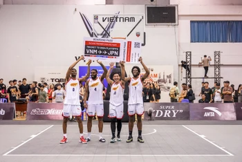 Saigon Heat.EXE nâng cao tấm vé dự Playoffs 3x3.EXE Premier tại Nhật Bản. (Ảnh: VBA)