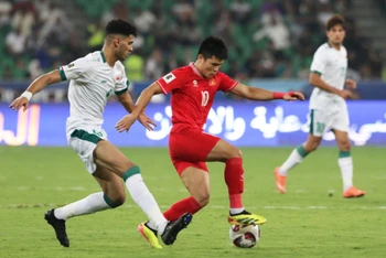 Tuấn Hải mang về bàn thắng duy nhất cho đội tuyển Việt Nam trước đối thủ mạnh. 