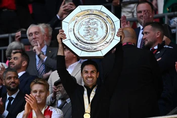 Arteta được kỳ vọng sẽ mang về chiếc cúp vô địch Premier League cho Arsenal. (Ảnh: ESPN)