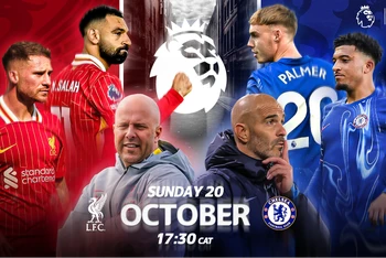 Liverpool chạm trán Chelsea là cuộc đọ sức tâm điểm tuần này. (Ảnh: SuperSport)