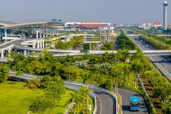 Sân bay quốc tế Nội Bài chú trọng đầu tư cơ sở hạ tầng, góp phần nâng cao chất lượng dịch vụ. Ảnh: Kỳ Duyên