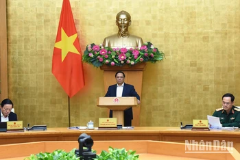 Thủ tướng Phạm Minh Chính dự và phát biểu chỉ đạo.