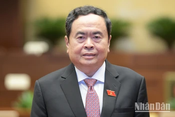 Chủ tịch Quốc hội Trần Thanh Mẫn. (Ảnh: DUY LINH)