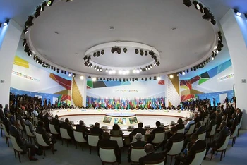Hội nghị cấp cao Nga-châu Phi lần thứ nhất tại Sochi, Nga. (Ảnh: rg.ru)